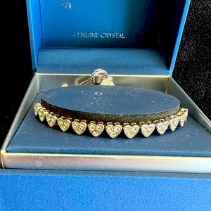 NWT Brilliance genuine crystal adjustable bracelet